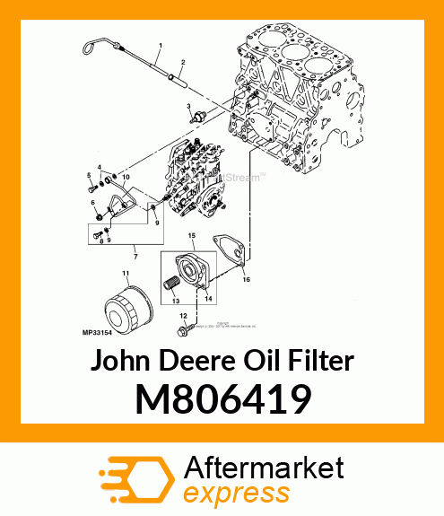 OIL FILTER M806419