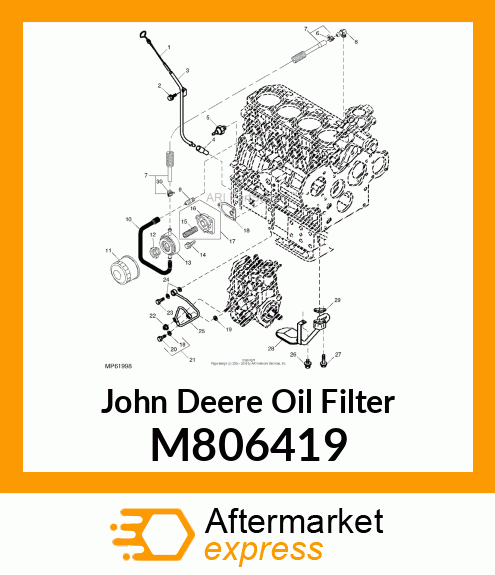 OIL FILTER M806419