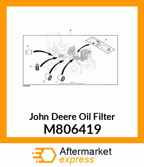 OIL FILTER M806419