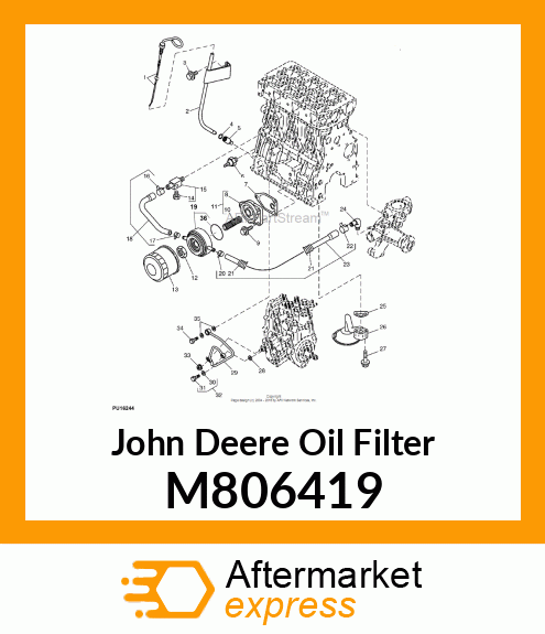 OIL FILTER M806419