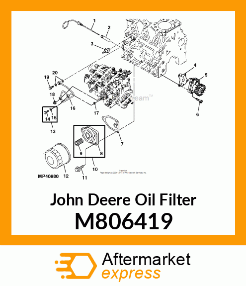 OIL FILTER M806419