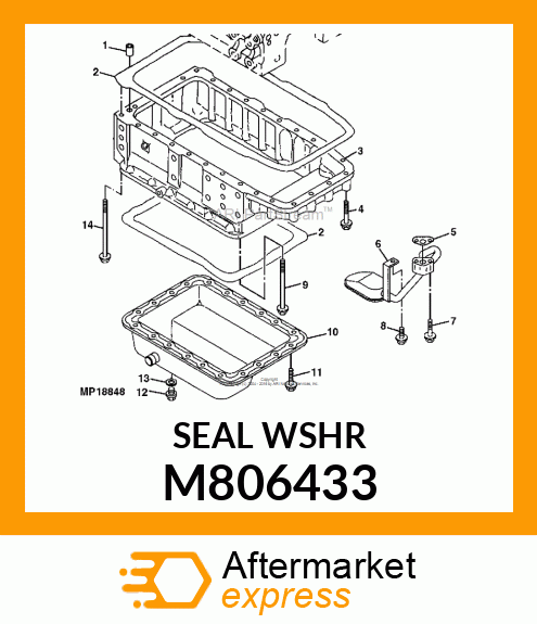 WASHER, WASHER, SEAL M806433