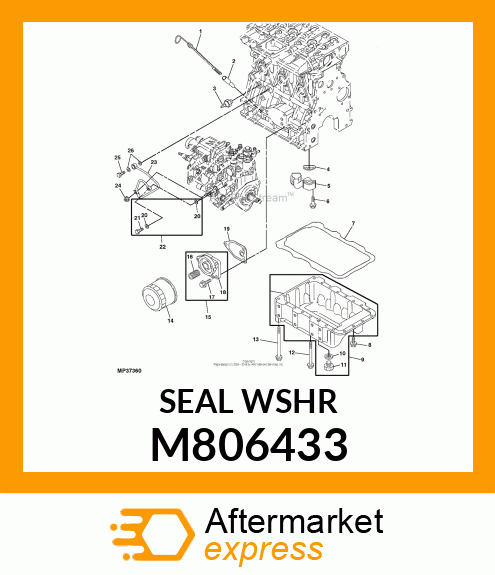 WASHER, WASHER, SEAL M806433