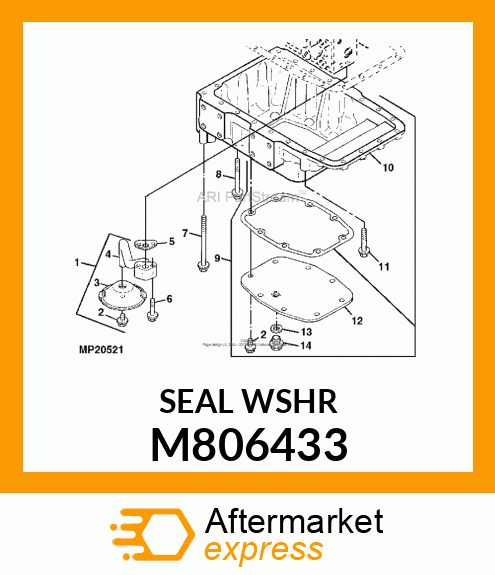 WASHER, WASHER, SEAL M806433