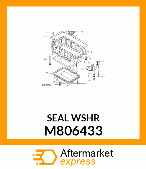 WASHER, WASHER, SEAL M806433