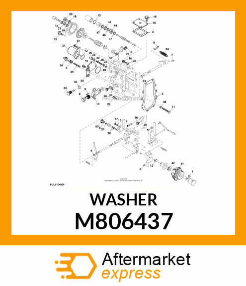 WASHER, SEAL M806437