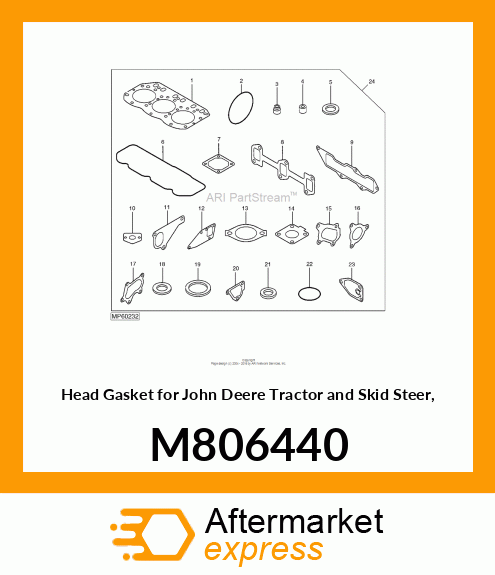 GASKET, CYL. HEAD M806440