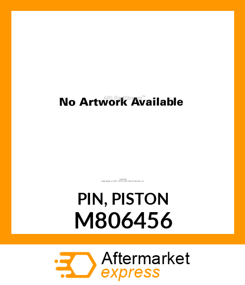 PIN, PISTON M806456