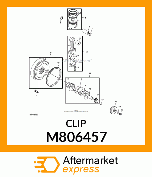 CIRCLIP M806457