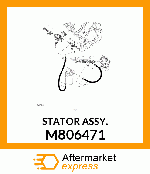 STATOR ASSY. M806471