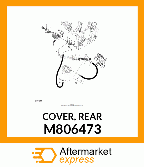 COVER, REAR M806473