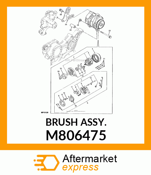 BRUSH ASSY. M806475