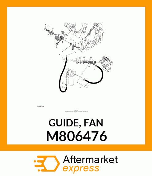 GUIDE, FAN M806476