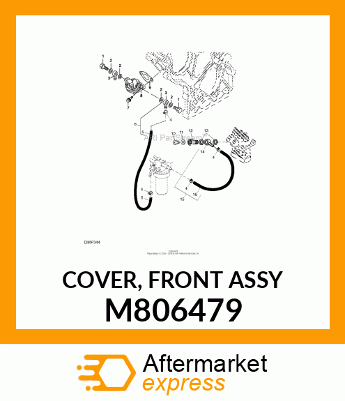 COVER, FRONT ASSY M806479