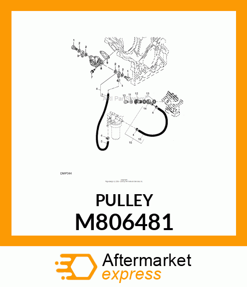 PULLEY M806481