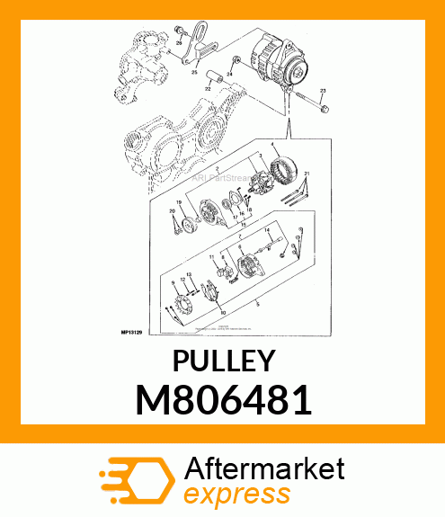 PULLEY M806481