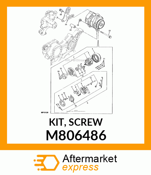 KIT, SCREW M806486