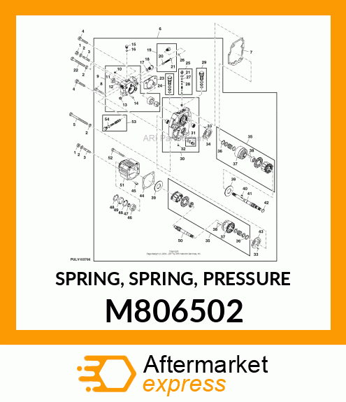 SPRING, SPRING, PRESSURE M806502