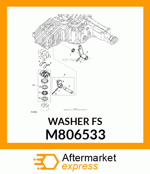 WASHER, THRUST M806533