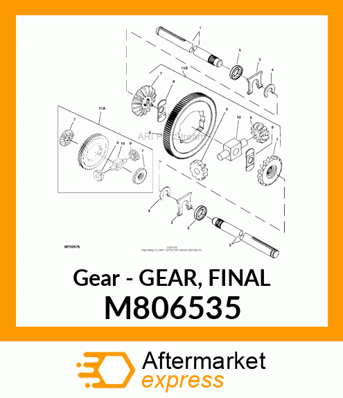 Gear M806535