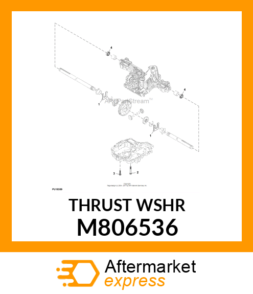 WASHER, THRUST M806536