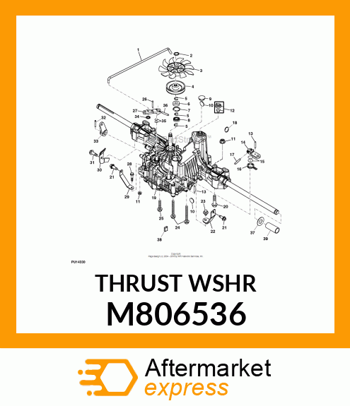 WASHER, THRUST M806536