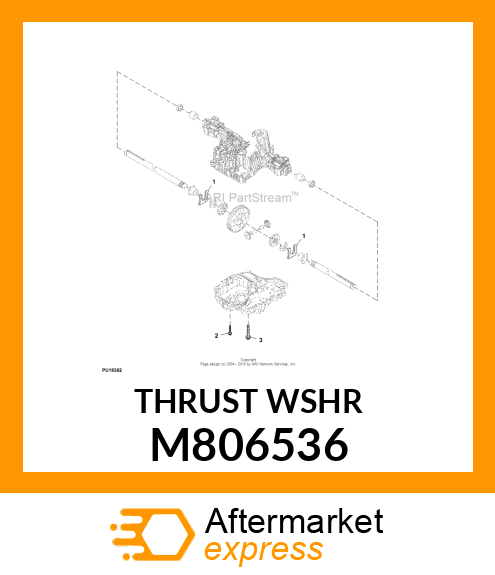 WASHER, THRUST M806536