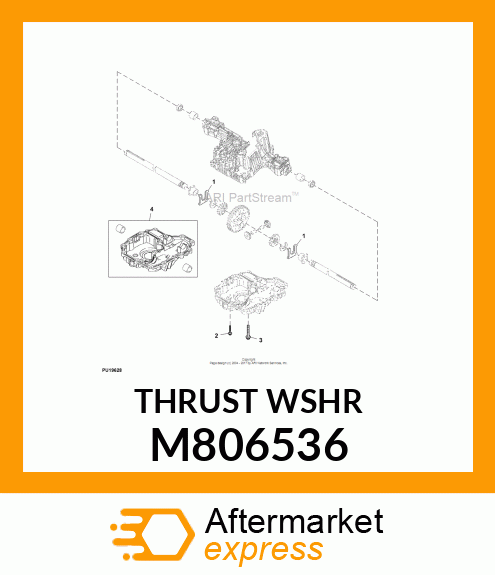 WASHER, THRUST M806536