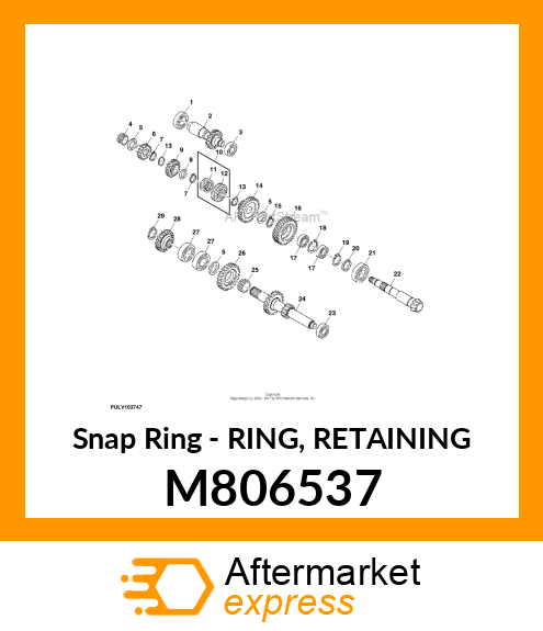 Snap Ring M806537