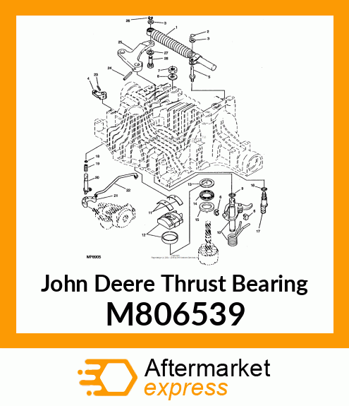 BEARING, THRUST M806539