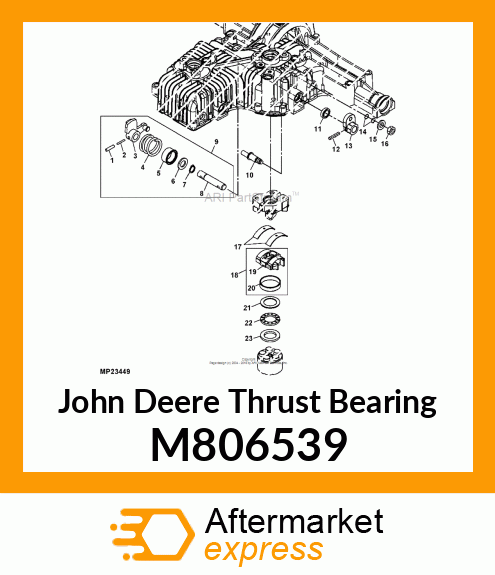 BEARING, THRUST M806539