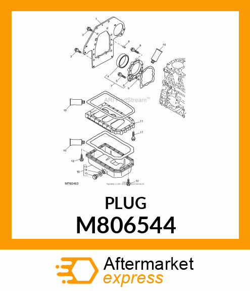 PLUG, DRAIN 22 M806544