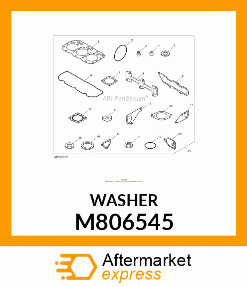 WASHER, SEAL 22 M806545