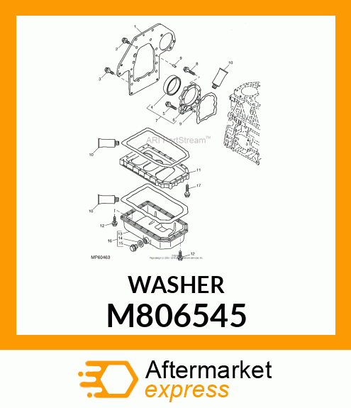 WASHER, SEAL 22 M806545