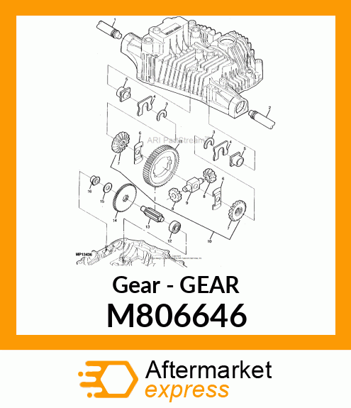 Gear M806646