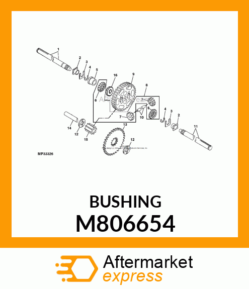 BUSHING M806654