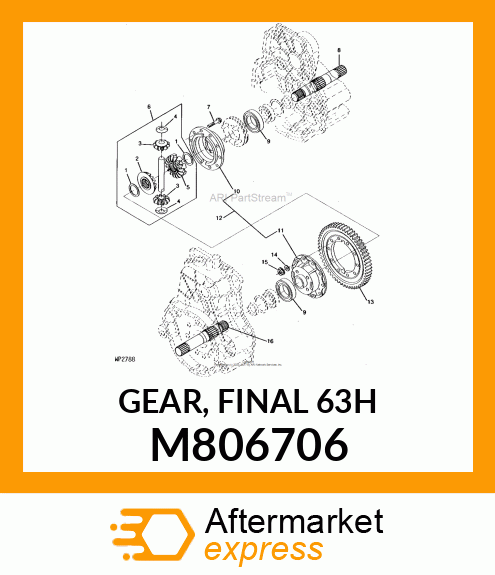 Gear M806706