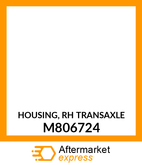 HOUSING, RH TRANSAXLE M806724