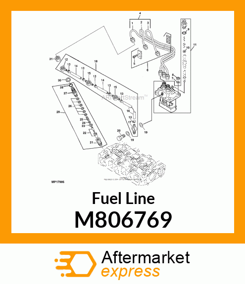 Fuel Line M806769