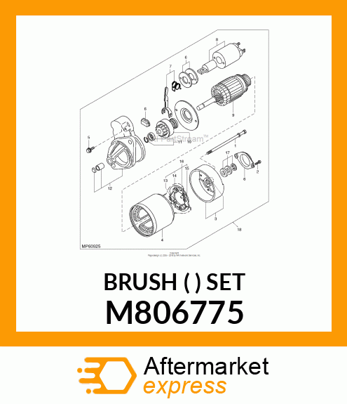 BRUSH ( ) SET M806775