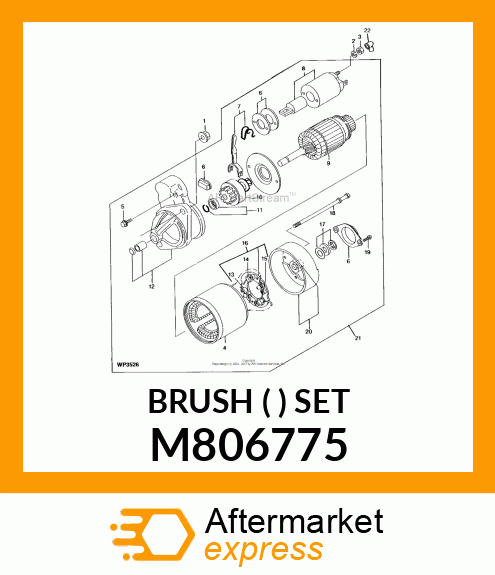 BRUSH ( ) SET M806775