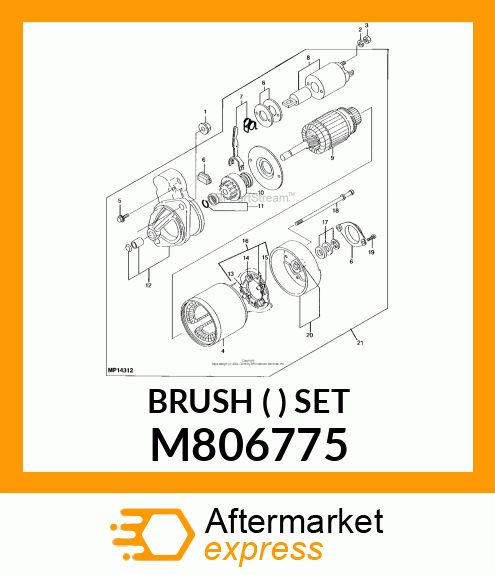 BRUSH ( ) SET M806775