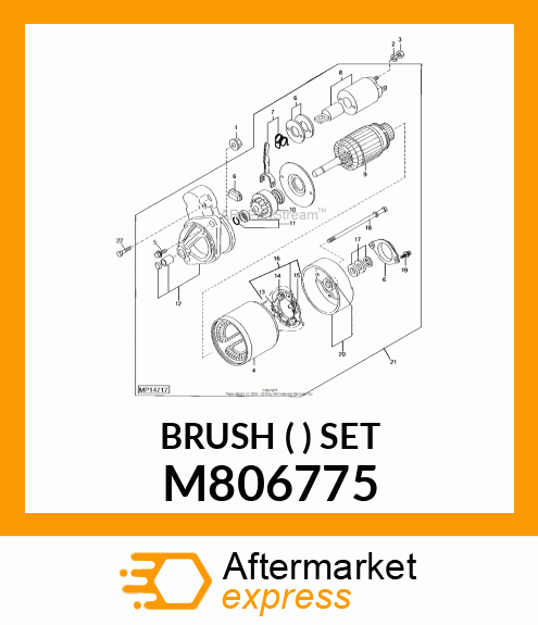 BRUSH ( ) SET M806775