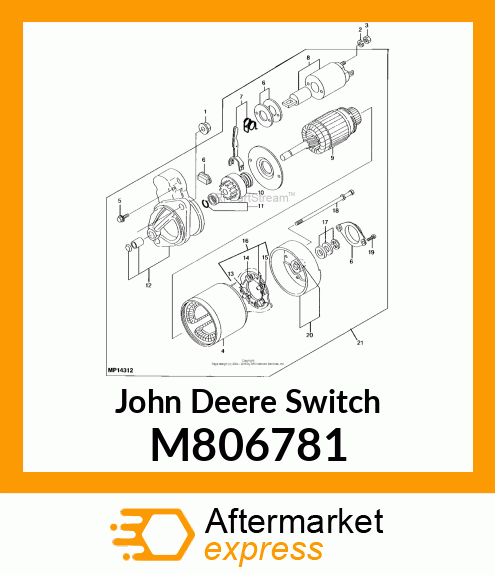 SWITCH, MAGNETIC COMPLETE M806781