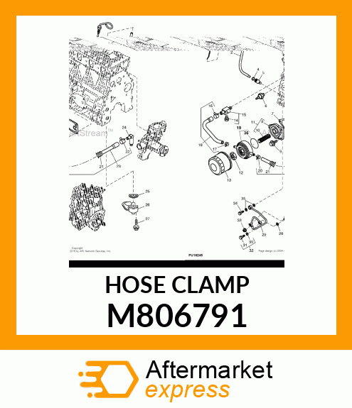 CLAMP, HOSE M806791