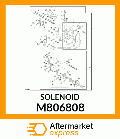 SOLENOID, FUEL CUT M806808