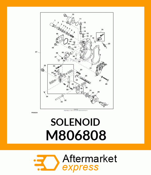 SOLENOID, FUEL CUT M806808