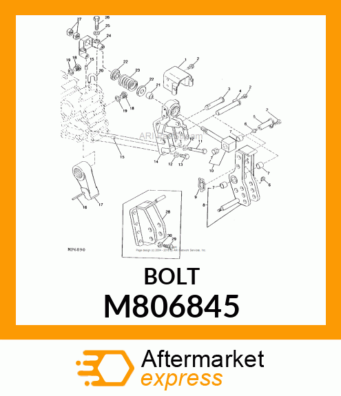 Bolt 14* 60 M806845