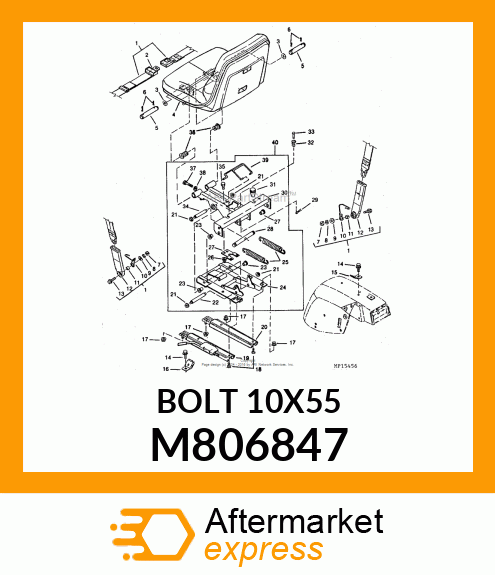 BOLT 10X55 M806847