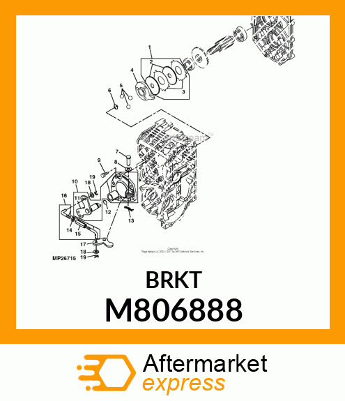 SHAFT, CAM LEVER M806888